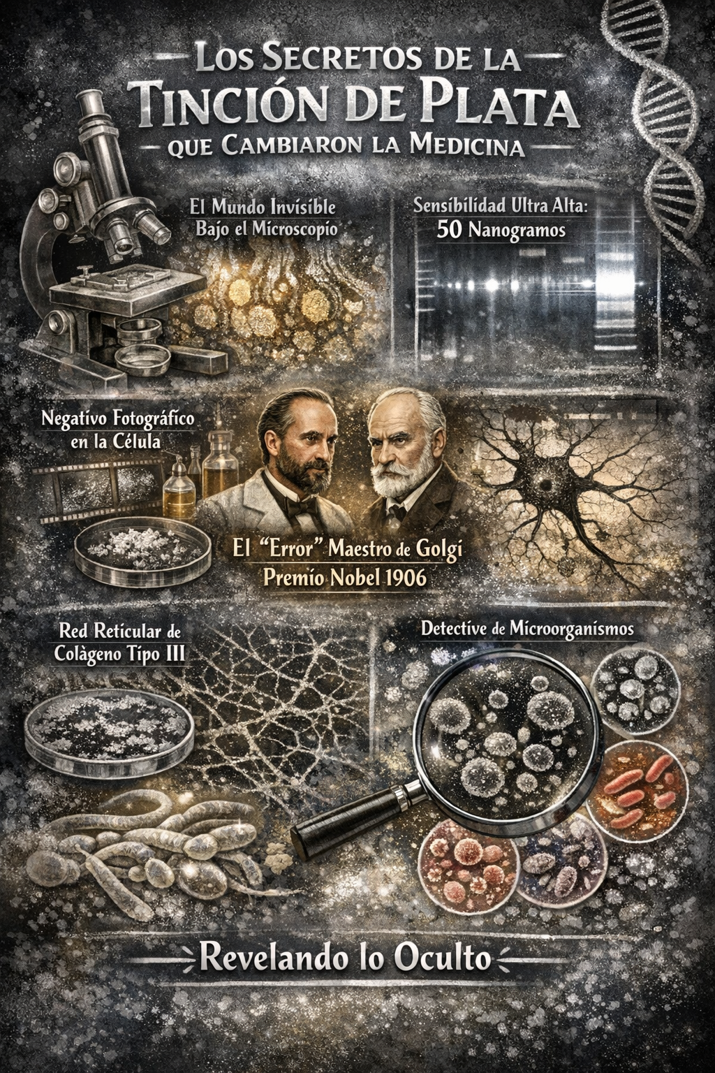 La tinción de plata en la histología